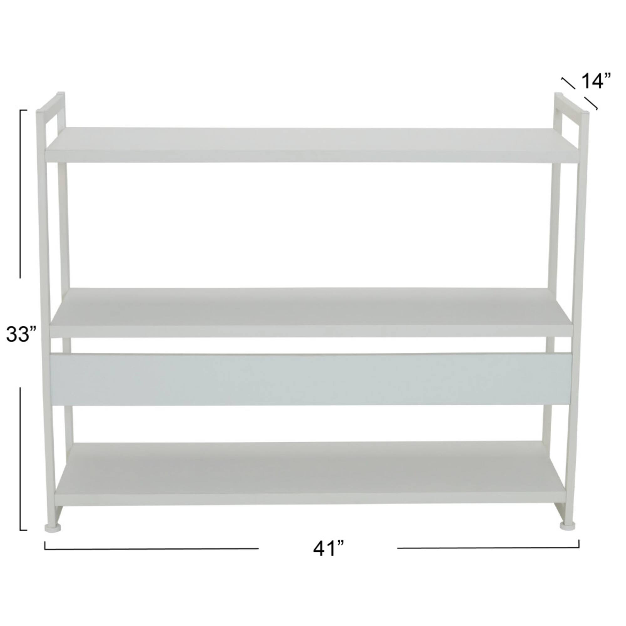 Household Essentials Jamestown 42" Wide Bookshelf